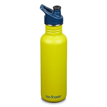 Klean Kanteen Classic S/S Bottle w Sports Cap 27oz (800ml)