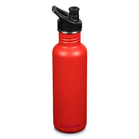 Klean Kanteen Classic S/S Bottle w Sports Cap 27oz (800ml)