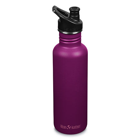 Klean Kanteen Classic S/S Bottle w Sports Cap 27oz (800ml)