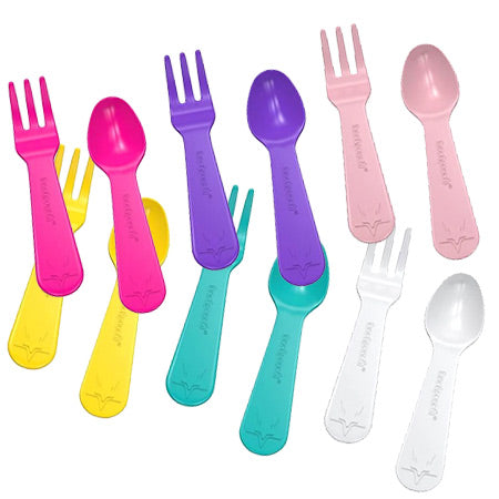 Lunch Punch Mini Fork and Spoon Set (6pk)