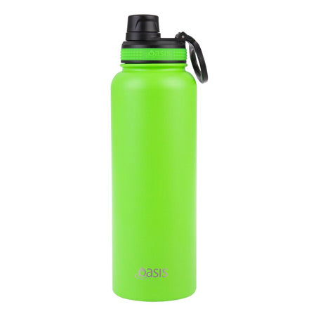 Oasis Insulated S/Steel Sports Bottle (1.1L) w/ Screw Cap