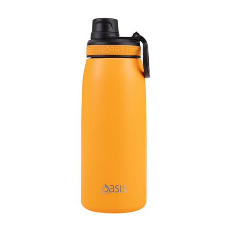 Oasis Insulated S/Steel Sports Bottle w/ Screw Cap (780ml)