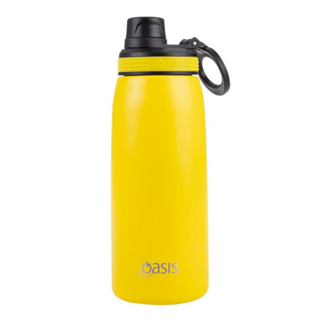 Oasis Insulated S/Steel Sports Bottle w/ Screw Cap (780ml)