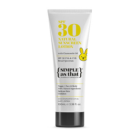 Simple As That Children&#39;s Sunscreen (SPF 30, 100ml)