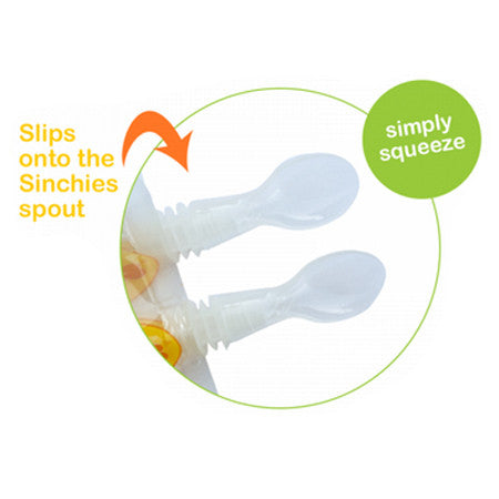 Sinchies Baby Food Weaning Spoons (2 pack)