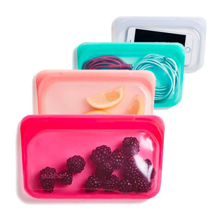 Stasher Reusable Snack Bag - Hello Green